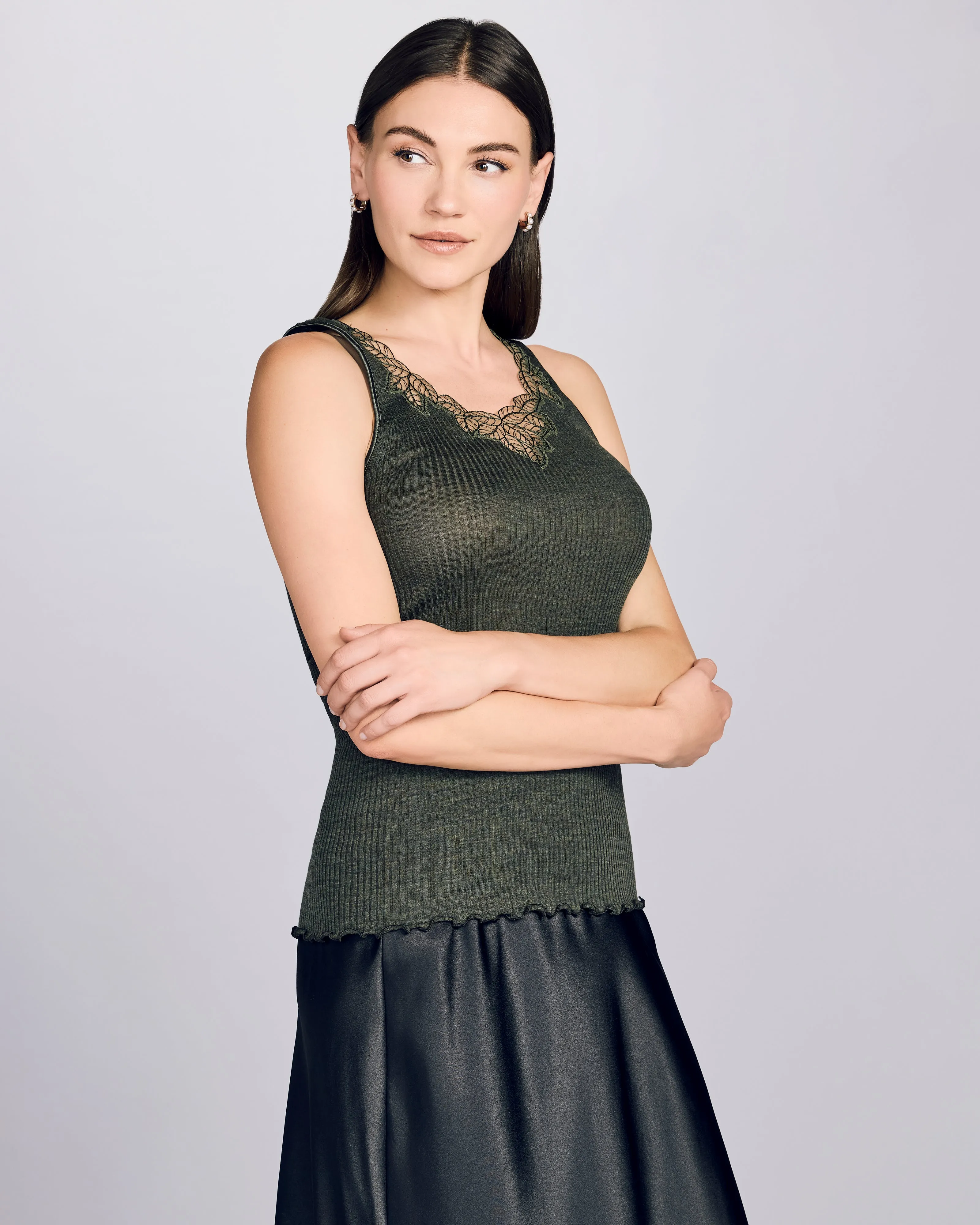 Alba Green Camisole