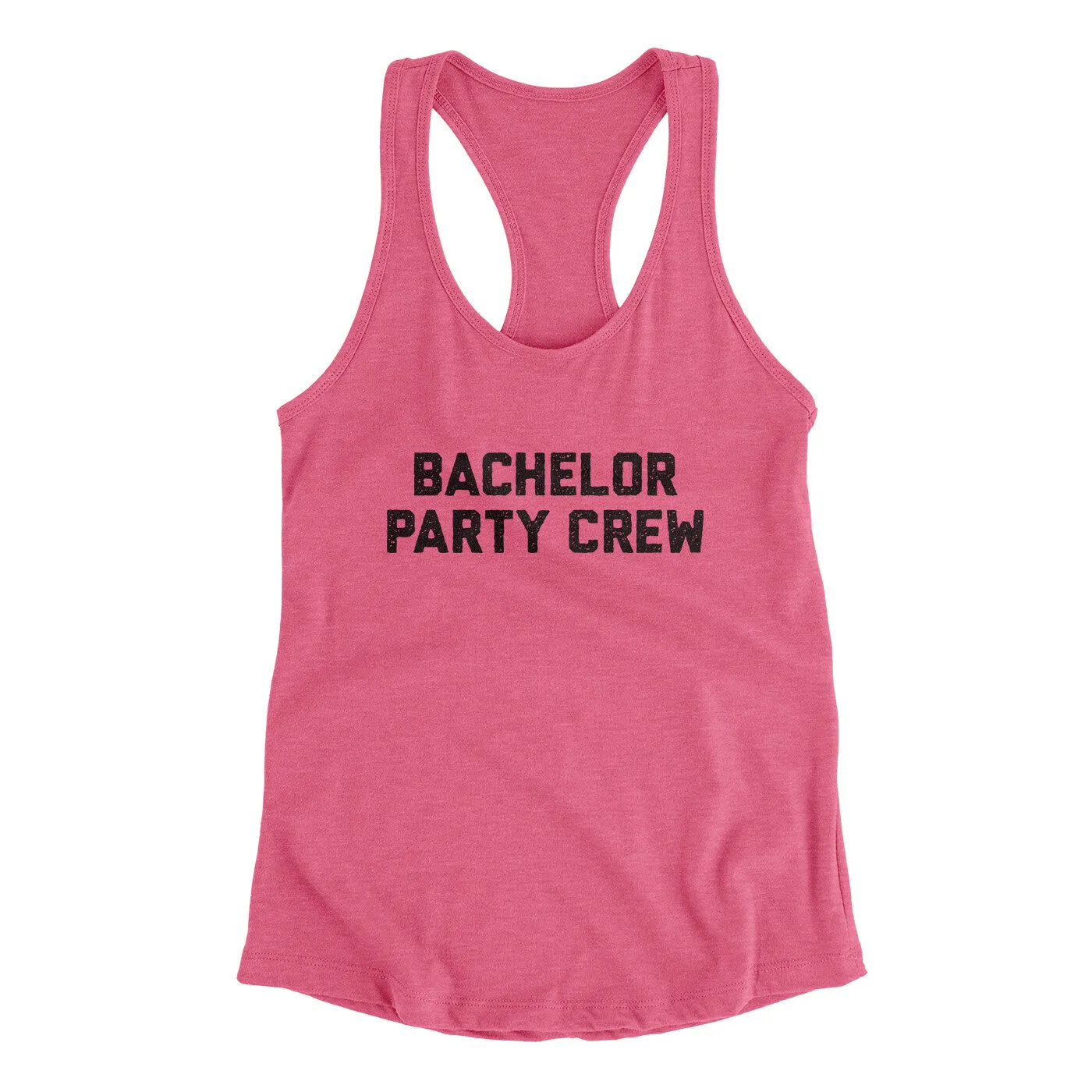 Bachelor Party Crew Women's Racerback Tank
