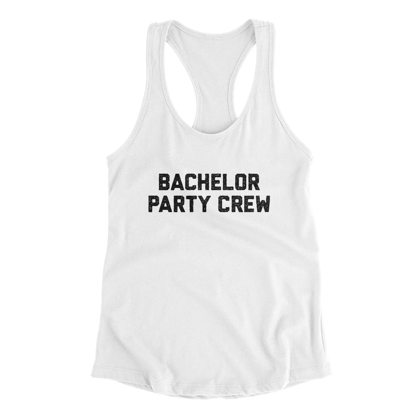 Bachelor Party Crew Women's Racerback Tank