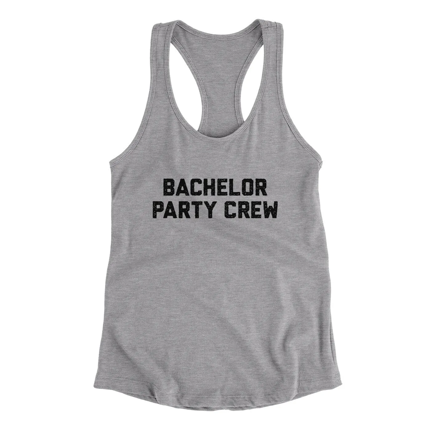 Bachelor Party Crew Women's Racerback Tank