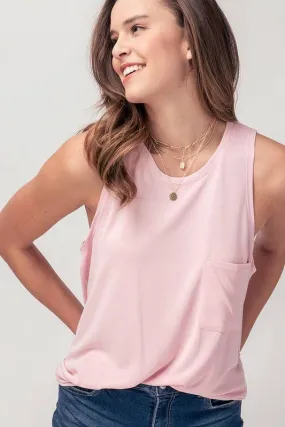 BASIC SLEEVELESS TANK TOP