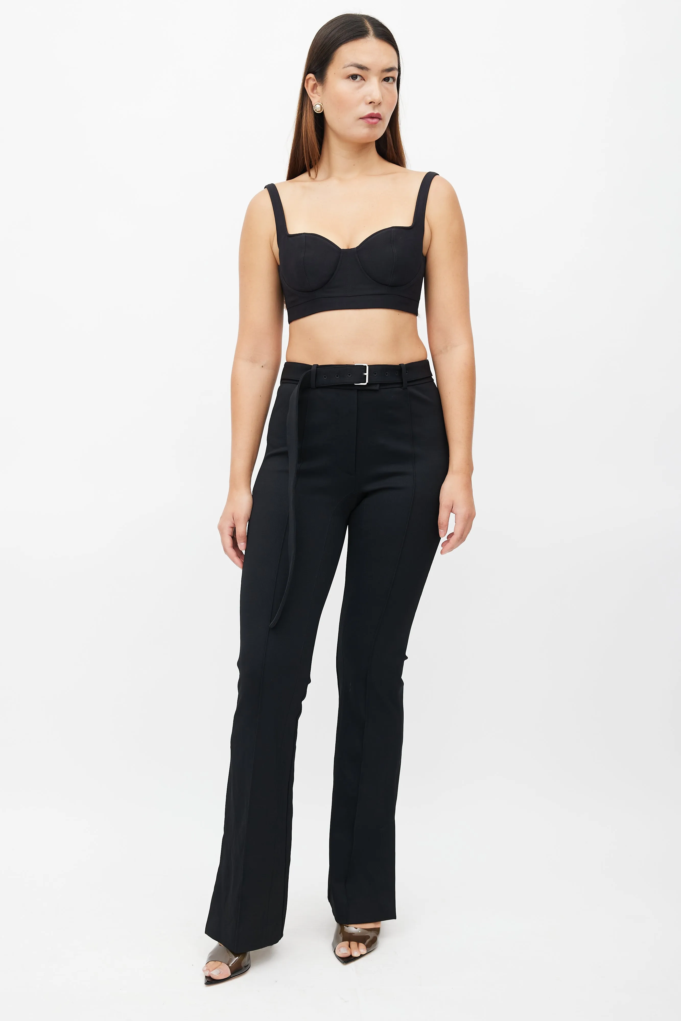 Black Bustier Top