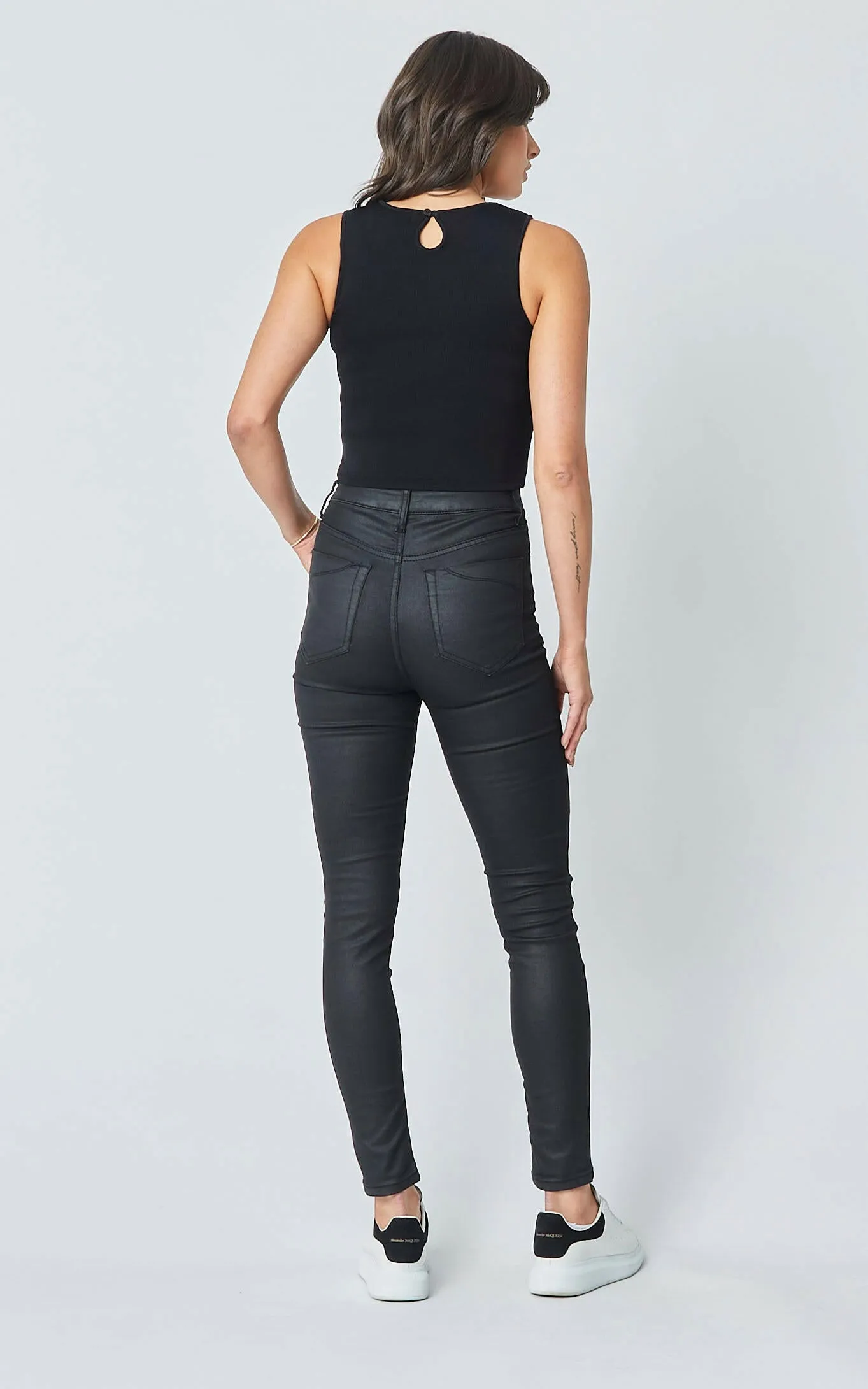 Cami Black Knit Top