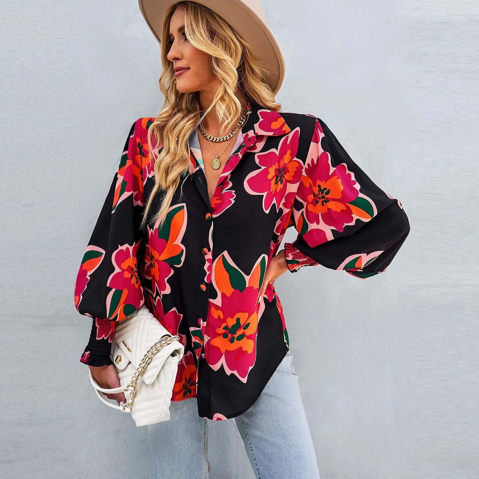 Camisa Adela Mangas Bufantes