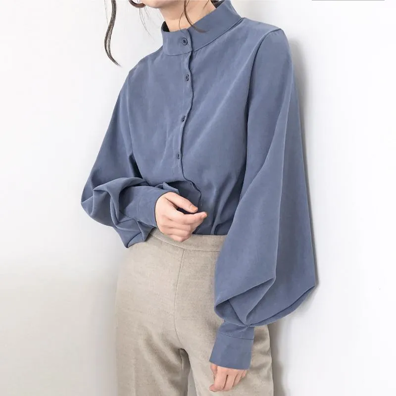 Camisa Aria Manga Longa Bufante