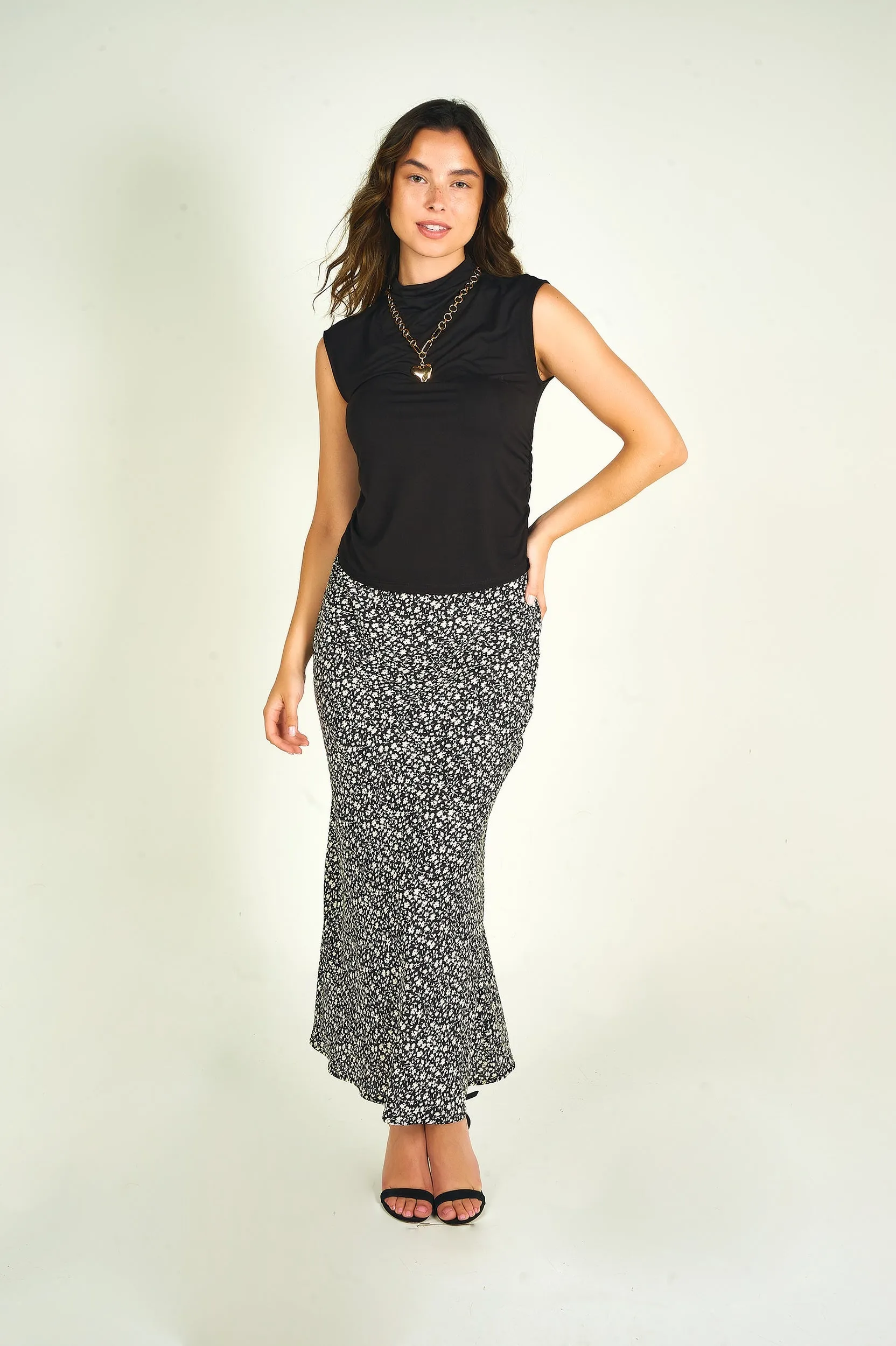 Camisole à col montant - INDIGO - (R-A5)
