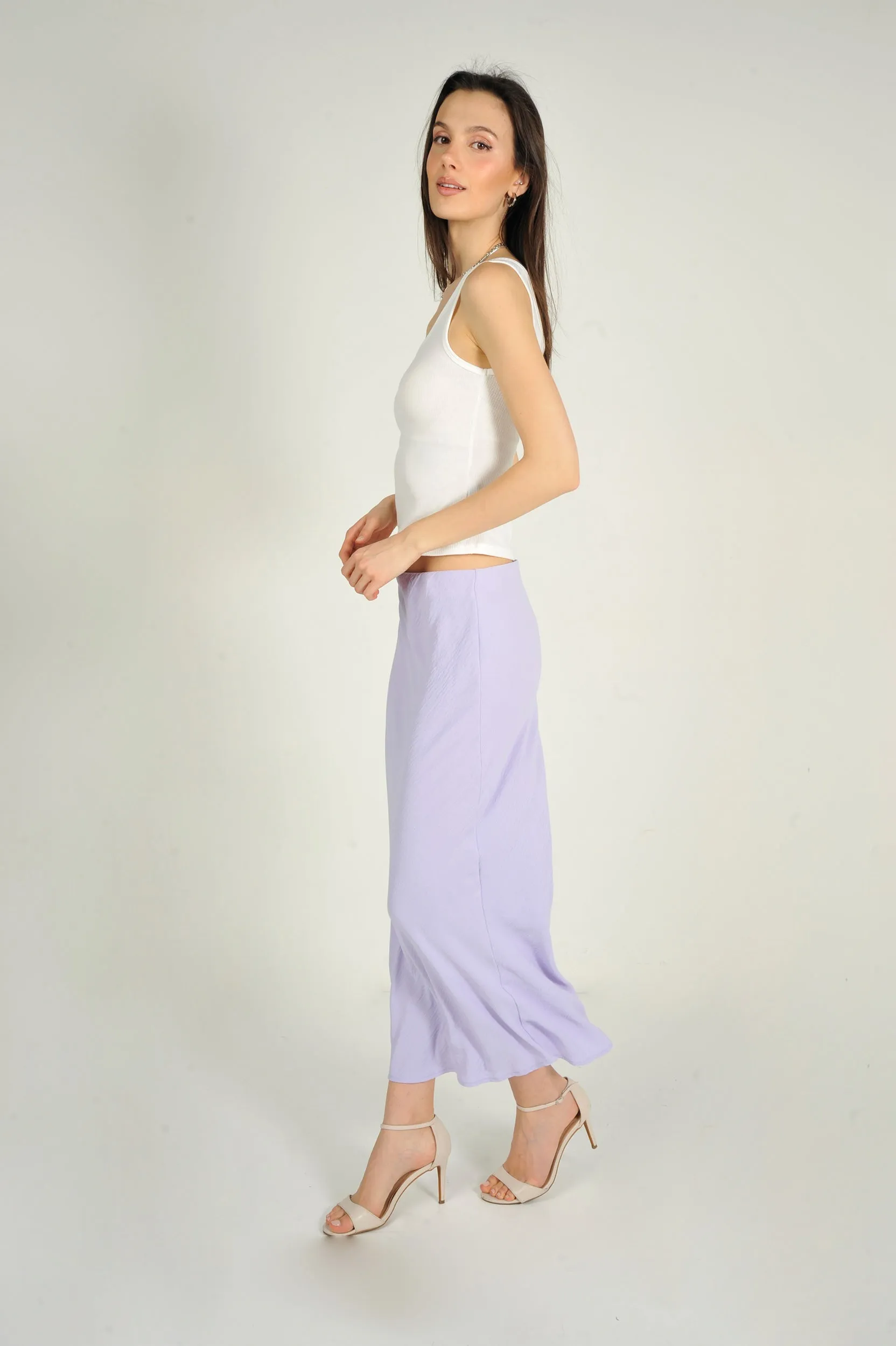 Camisole courte côtelée - JABEL - (R-B6)