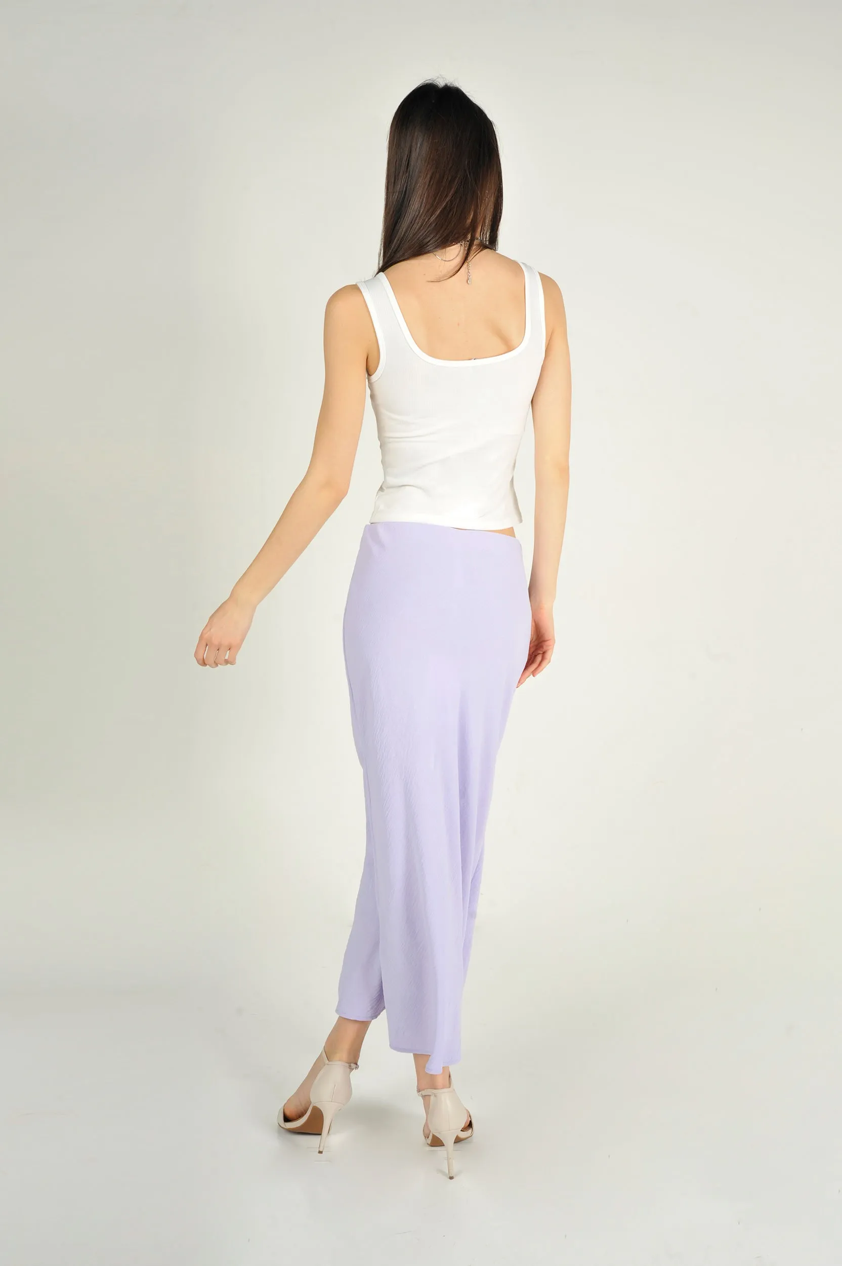 Camisole courte côtelée - JABEL - (R-B6)