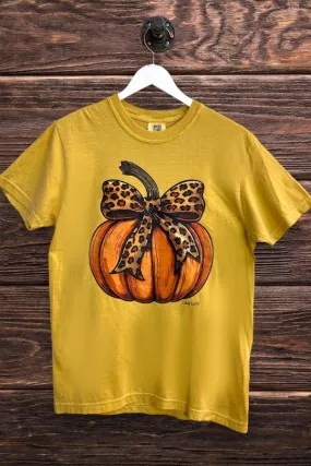 CC DTF LEOPARD PUMPKIN - MUSTARD