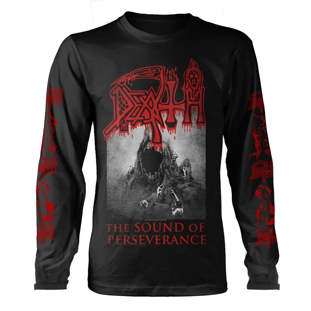 Death "The Sound Of Perseverance" Black Long Sleeve T shirt