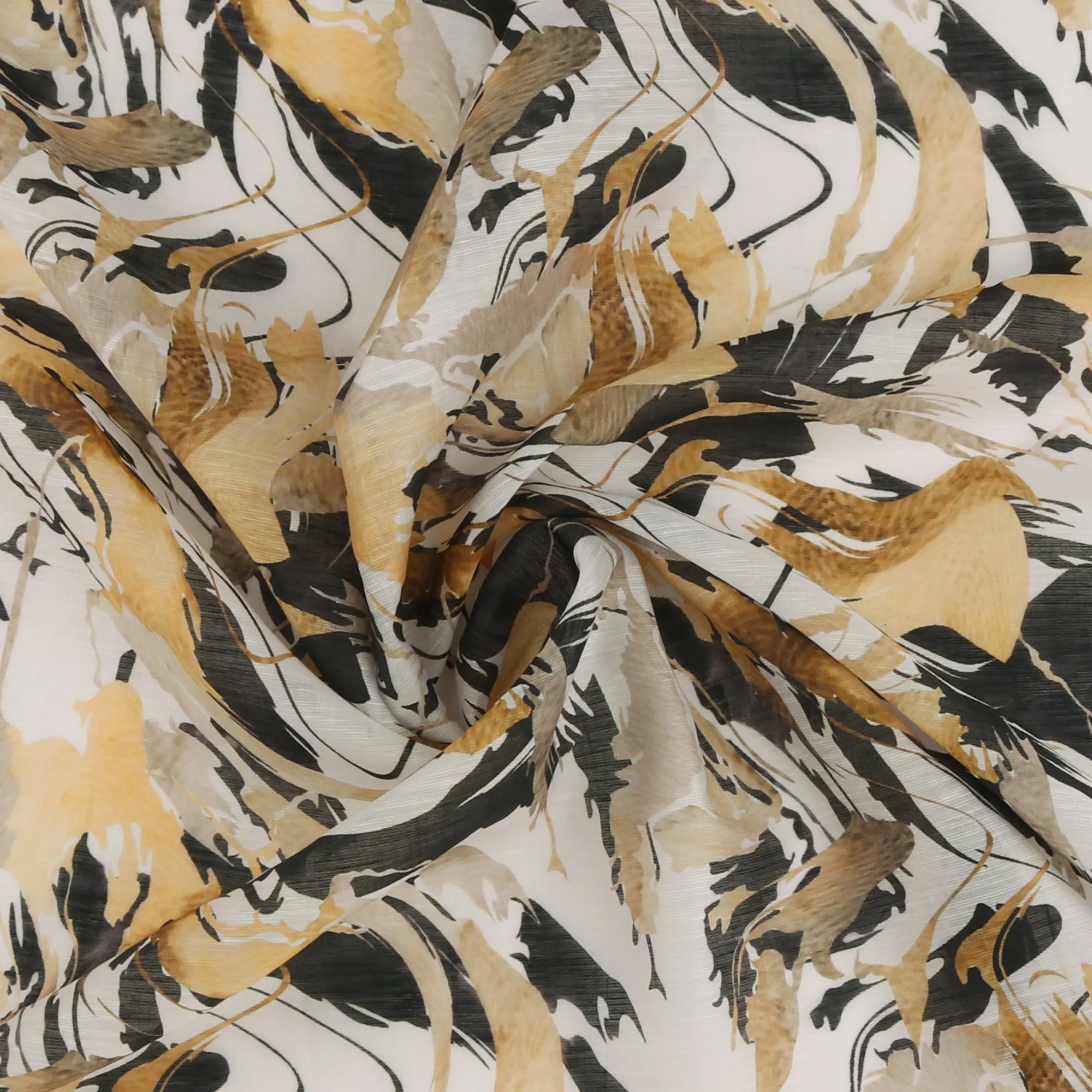 Digital Printed Tencel & Linen - FLORALIA - 002 - Neutral