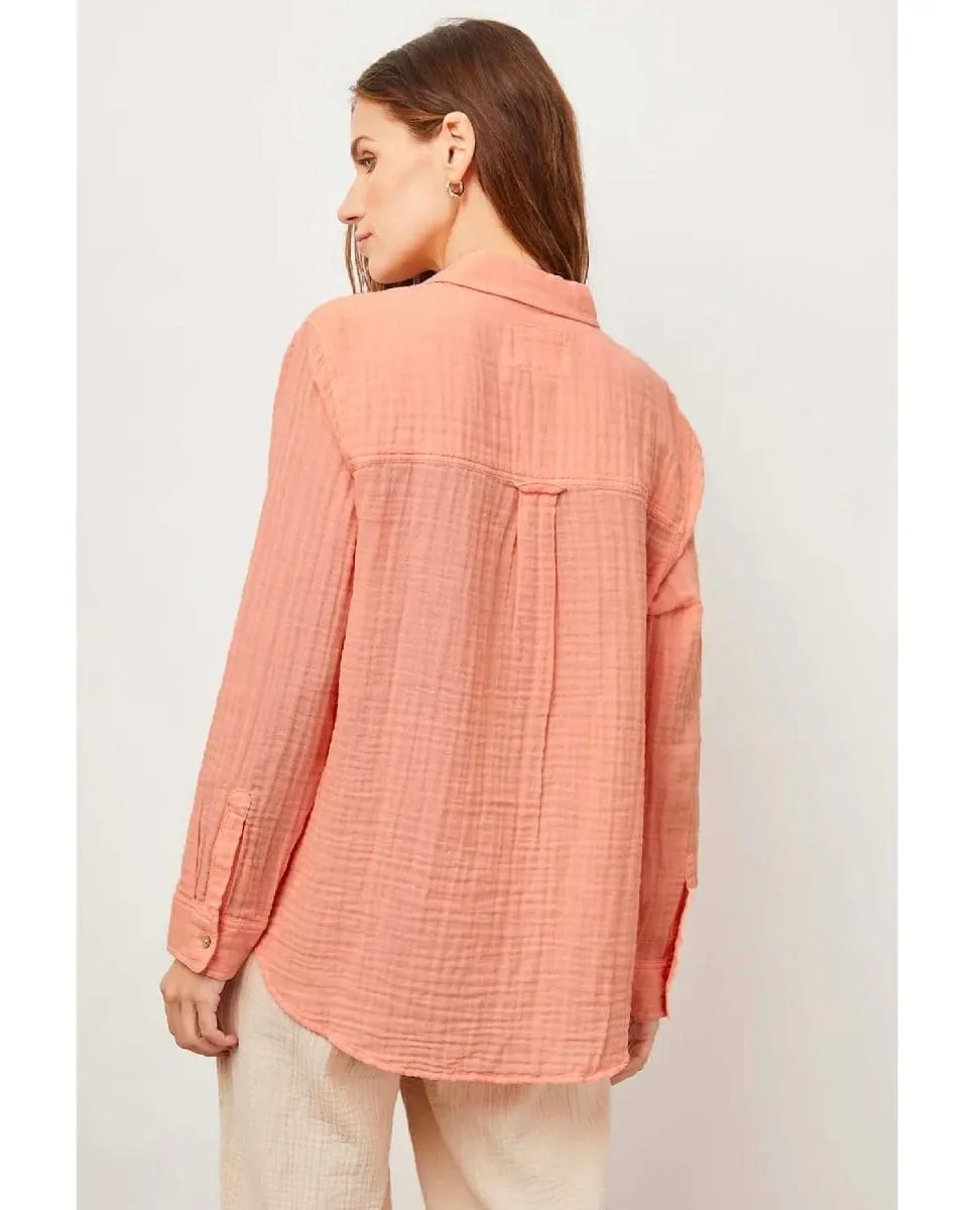 Ellis Flamingo Button Down