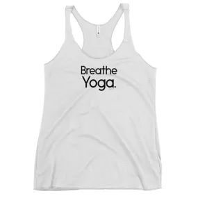 Fact: Breathe Yoga White Tank Top
