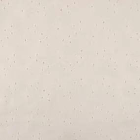 Fashion Embroidered Cotton - Daisy - Off white