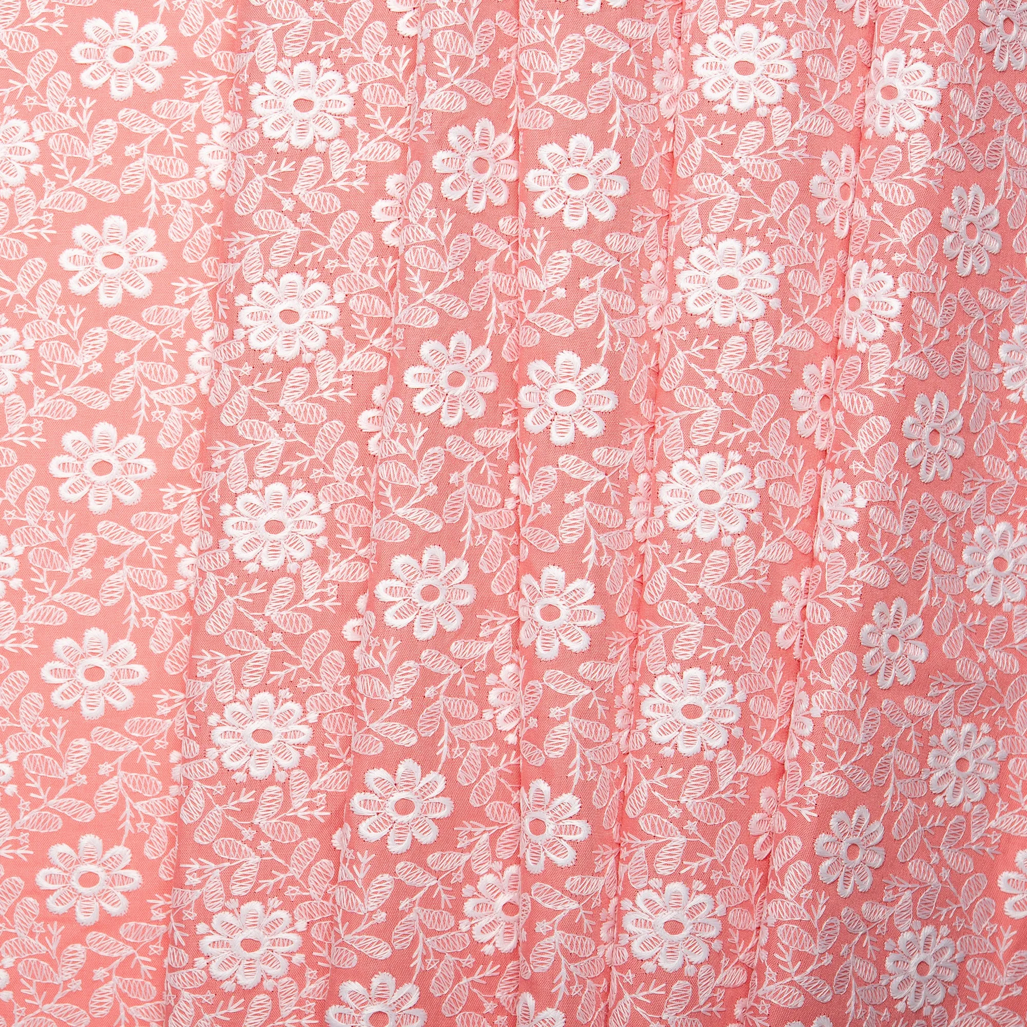 Fashion Embroidery - MARGARET - Coral
