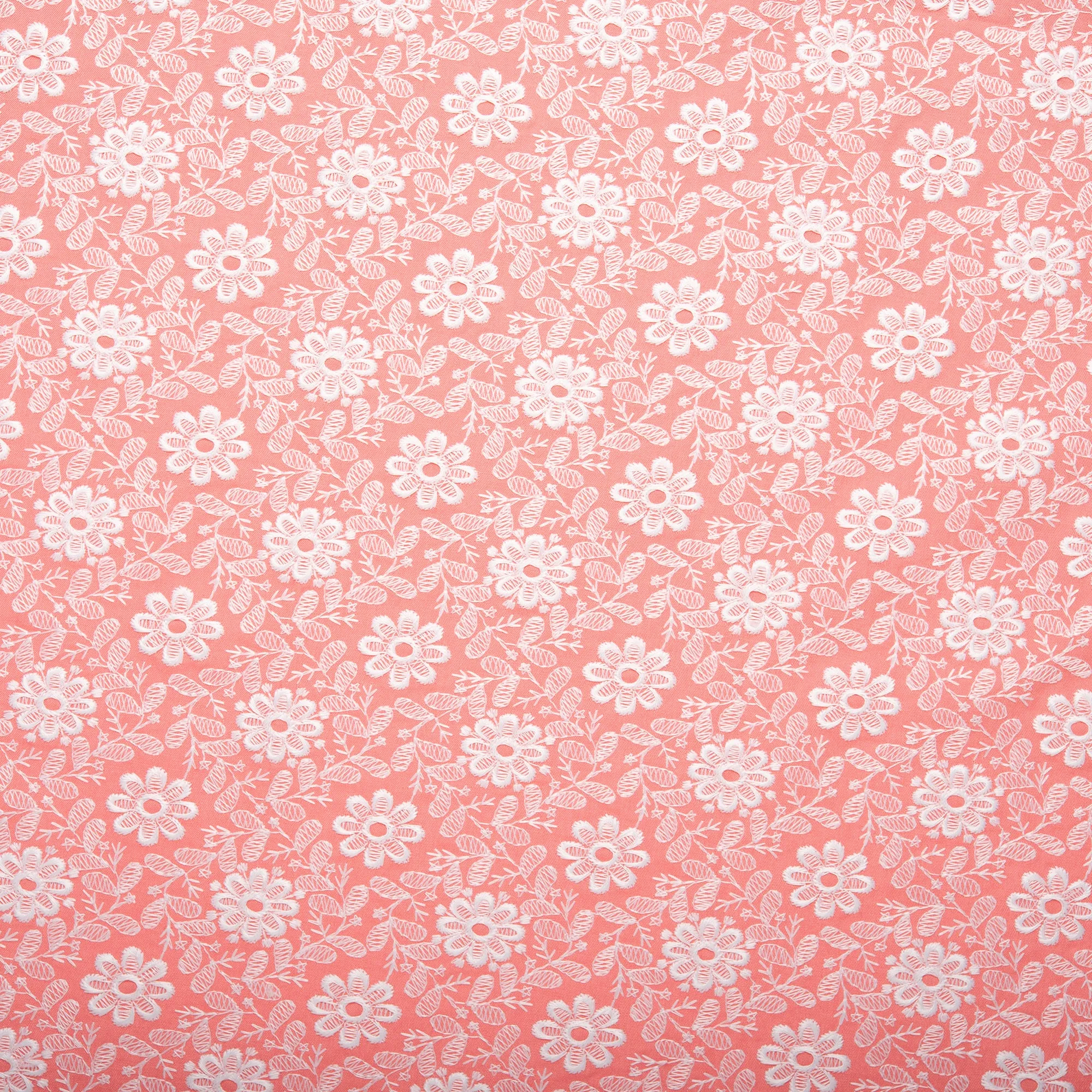 Fashion Embroidery - MARGARET - Coral
