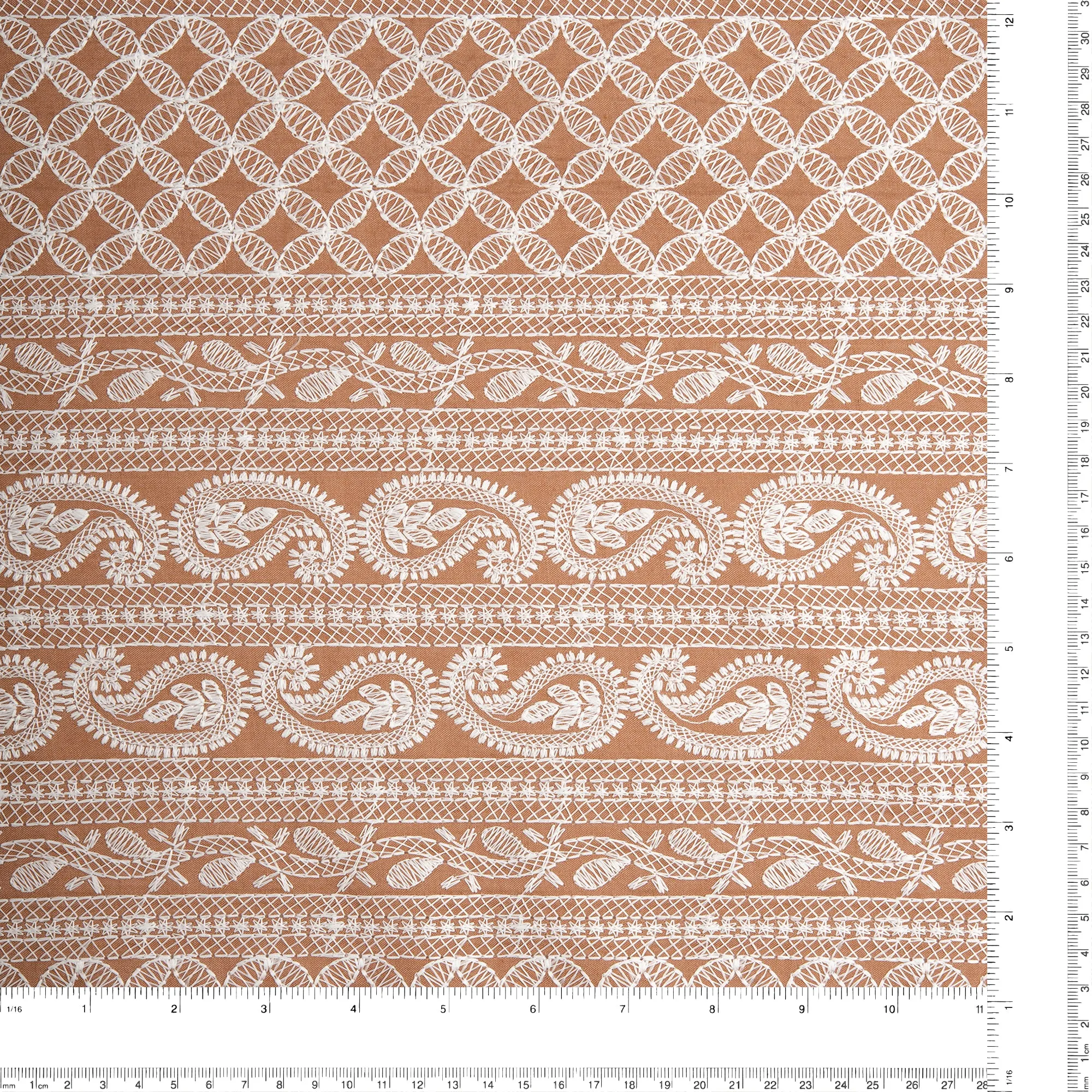 Fashion Embroidery - MARGARET - Hazelnut