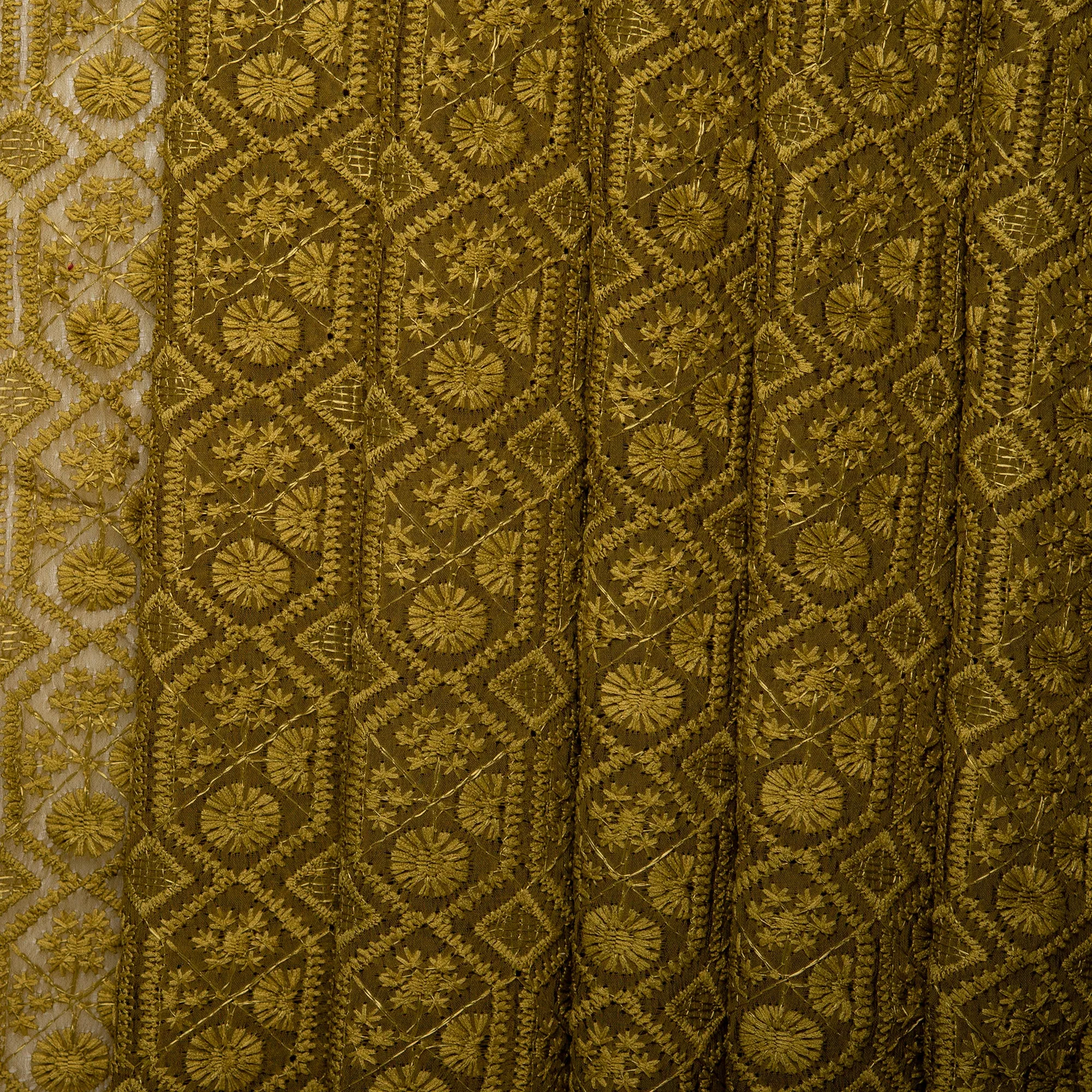 Fashion Embroidery - MARGARET - Olive
