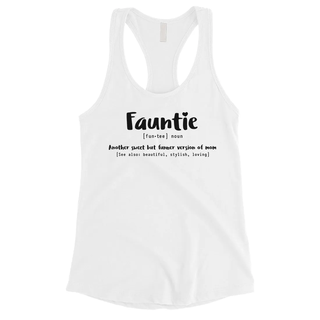 Fauntie Womens Sleeveless Top