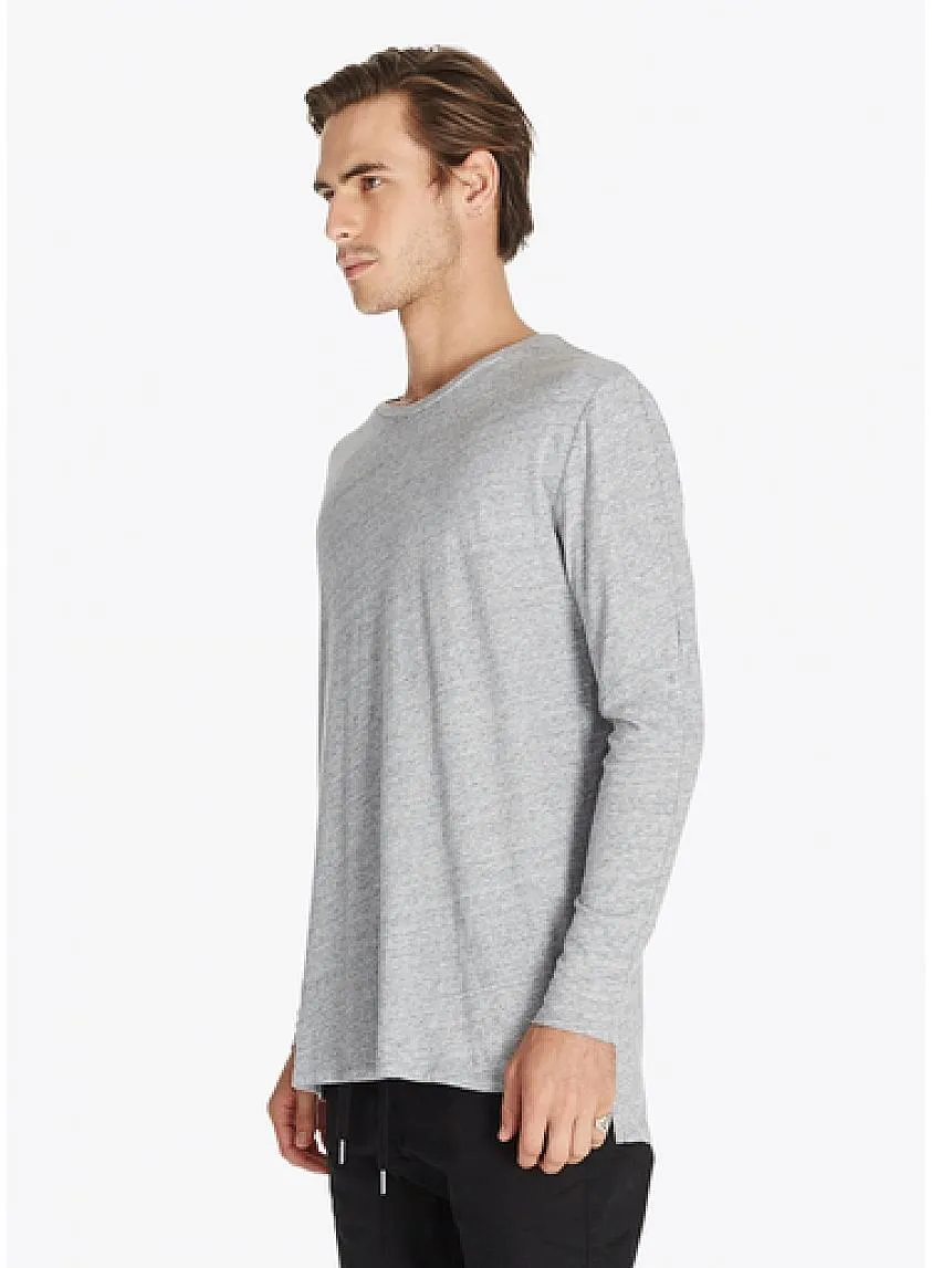 Flintlock L/S Tee Grey Marle