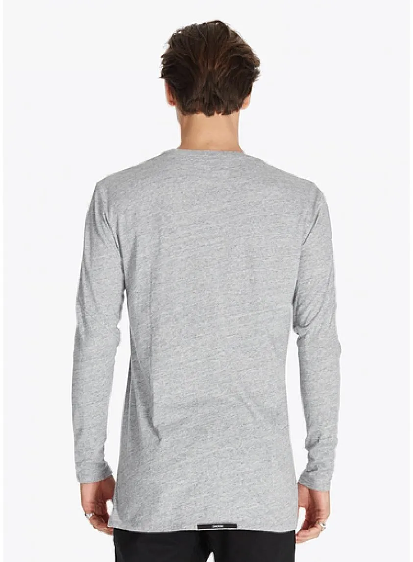 Flintlock L/S Tee Grey Marle