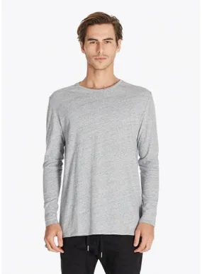 Flintlock L/S Tee Grey Marle