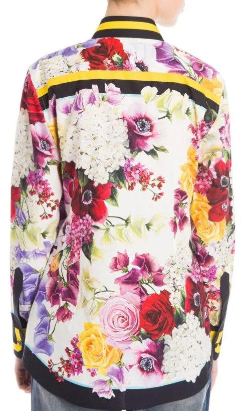 Floral Poplin Button-Down Shirt