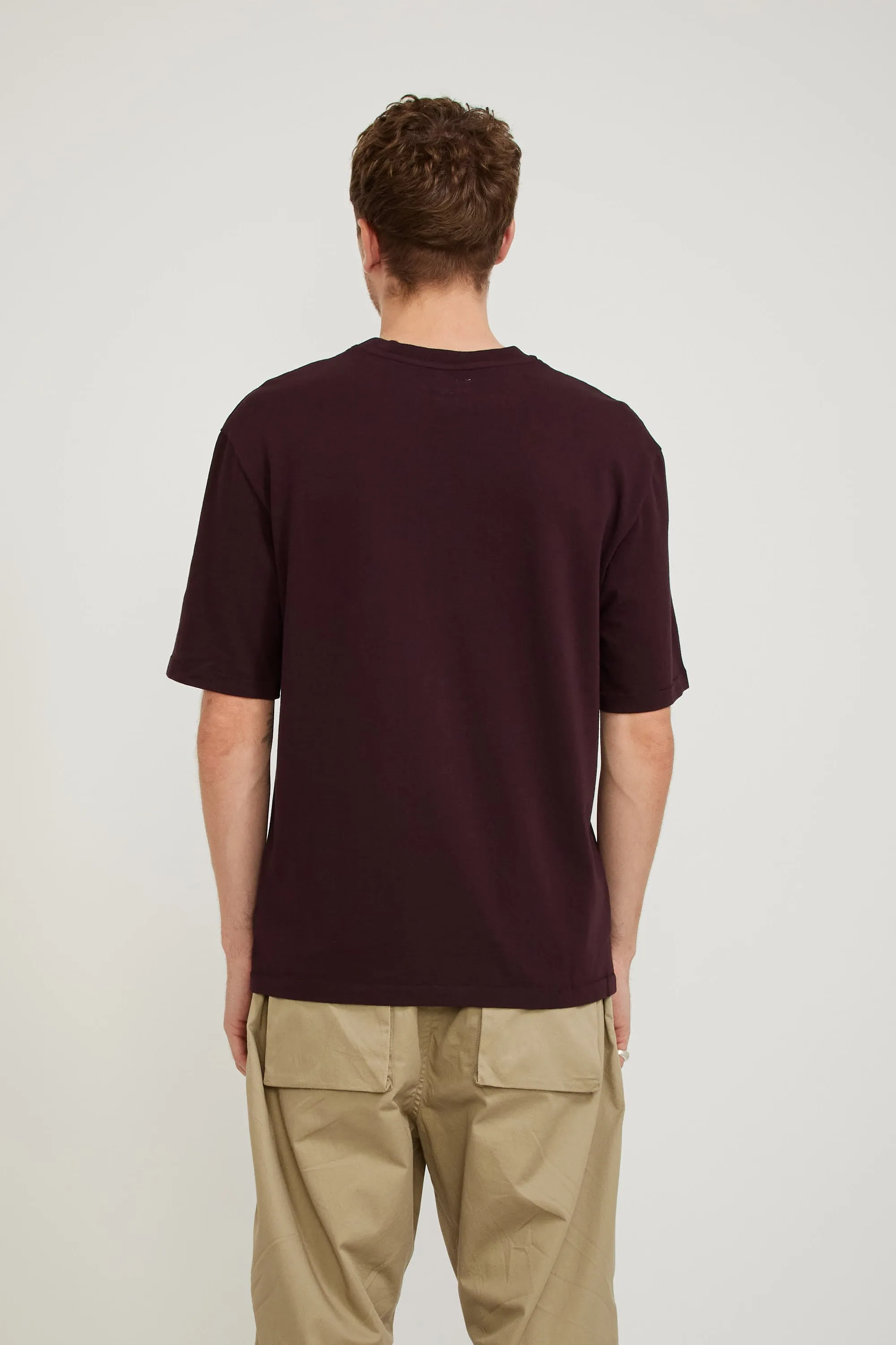 GOOD BASICS | Oversized Fit T-Shirt Burgandy
