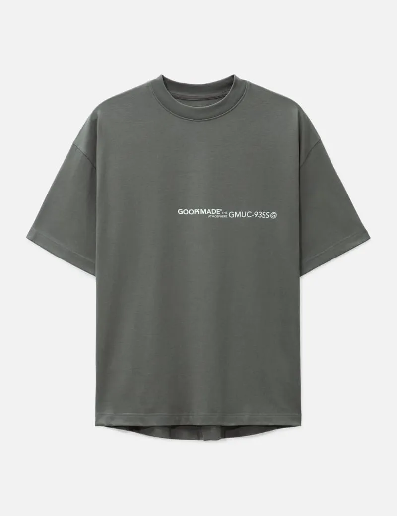 GOOPiMADE®  M005-i “Crescent-G” Graphic T-Shirt