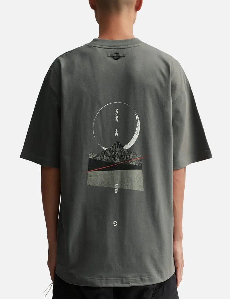GOOPiMADE®  M005-i “Crescent-G” Graphic T-Shirt