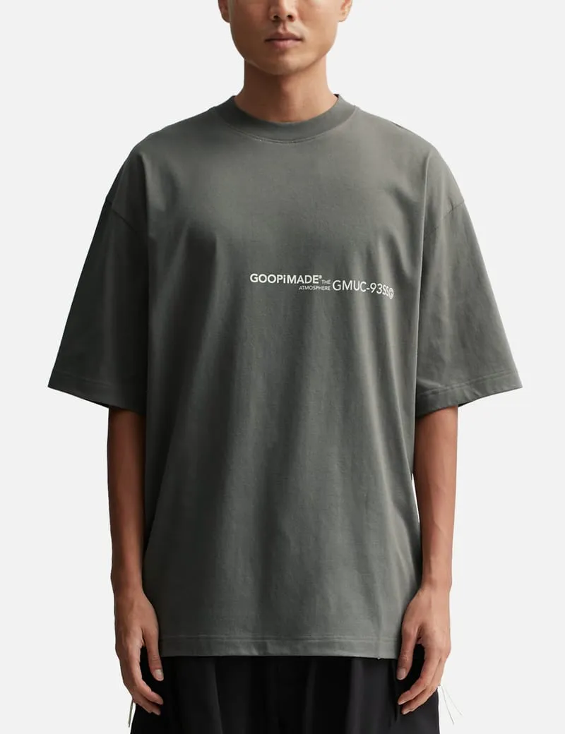 GOOPiMADE®  M005-i “Crescent-G” Graphic T-Shirt