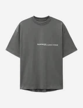 GOOPiMADE®  M005-i “Crescent-G” Graphic T-Shirt