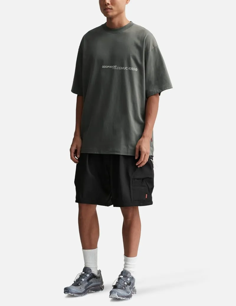 GOOPiMADE®  M005-i “Crescent-G” Graphic T-Shirt