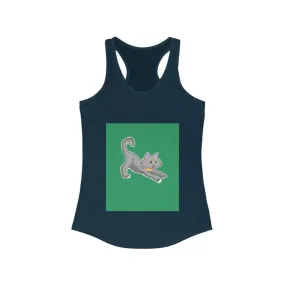Grey Kitty Women's Ideal Racerback Tank
