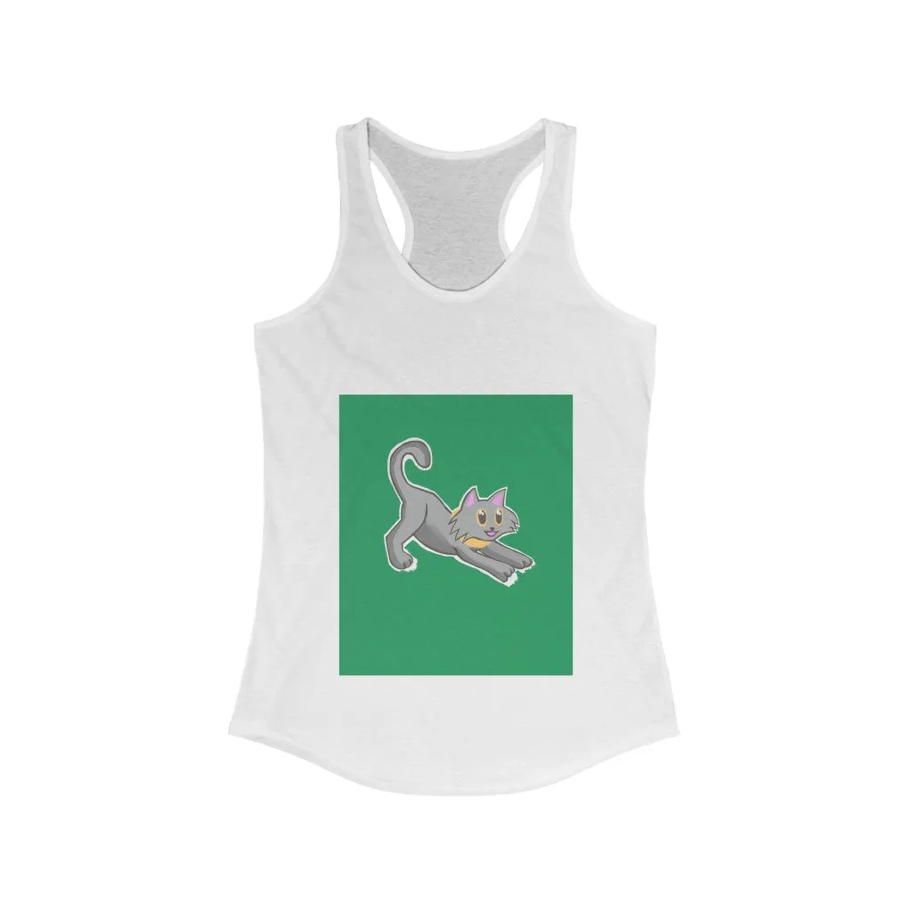 Grey Kitty Women's Ideal Racerback Tank