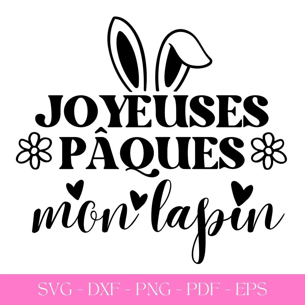 Joyeuses Pâques mon Lapin