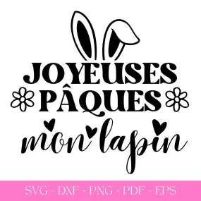 Joyeuses Pâques mon Lapin