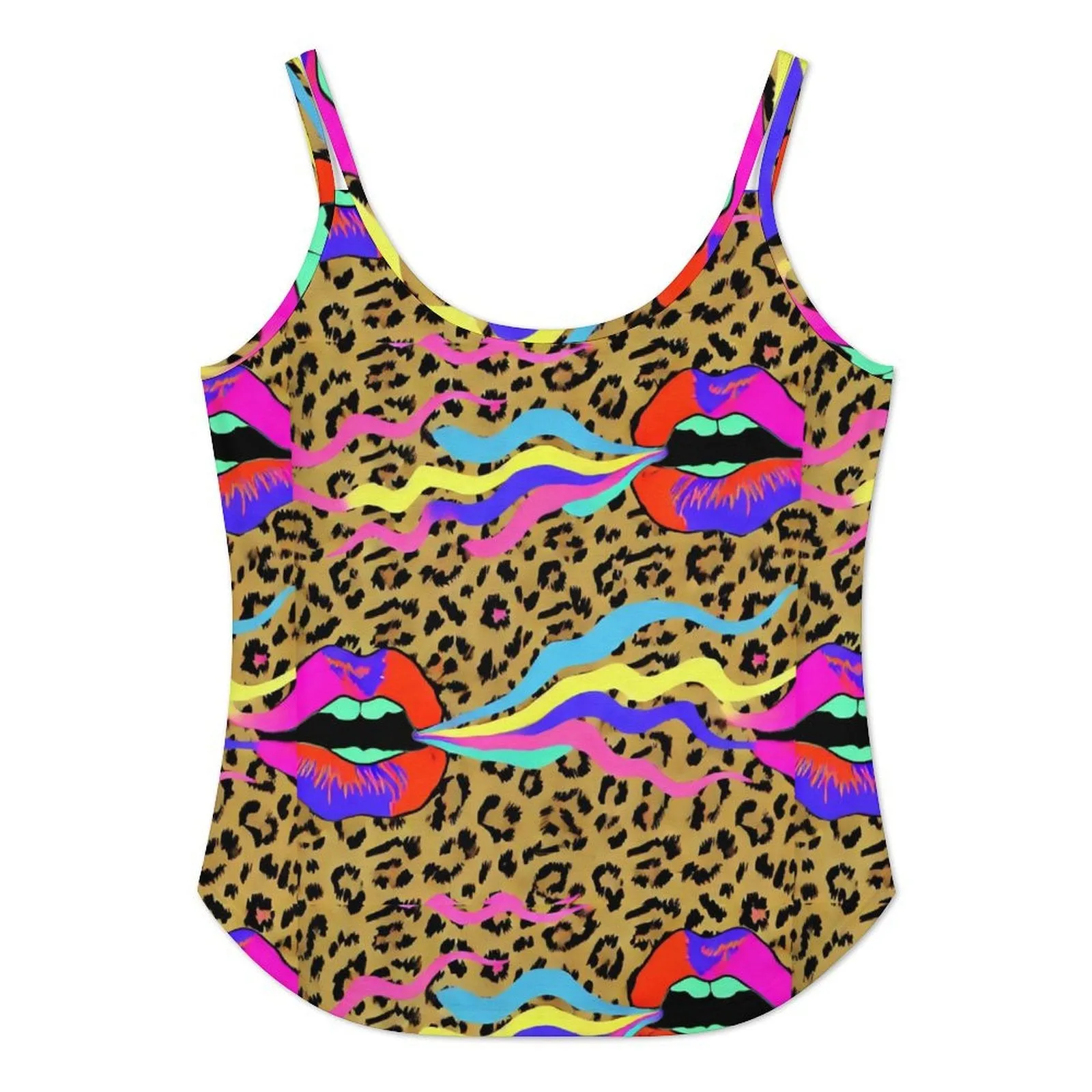 Leopard Lip Camisole
