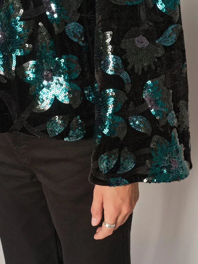 Lizza Tinsel Blouse