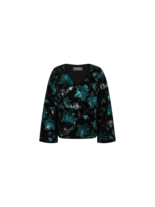 Lizza Tinsel Blouse