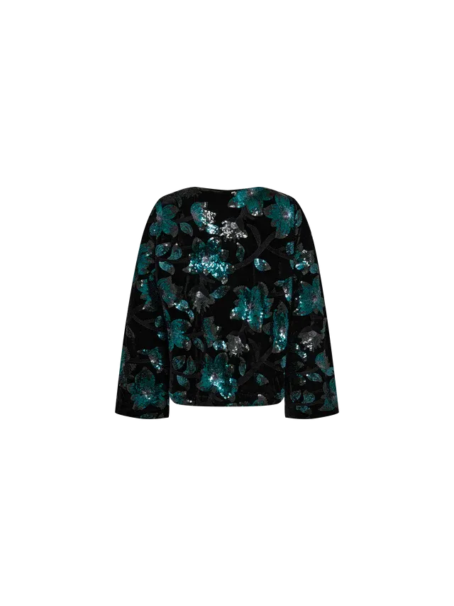 Lizza Tinsel Blouse