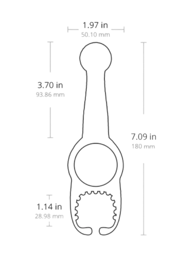 Lovense Domi Male P-Spot Wand Attachment