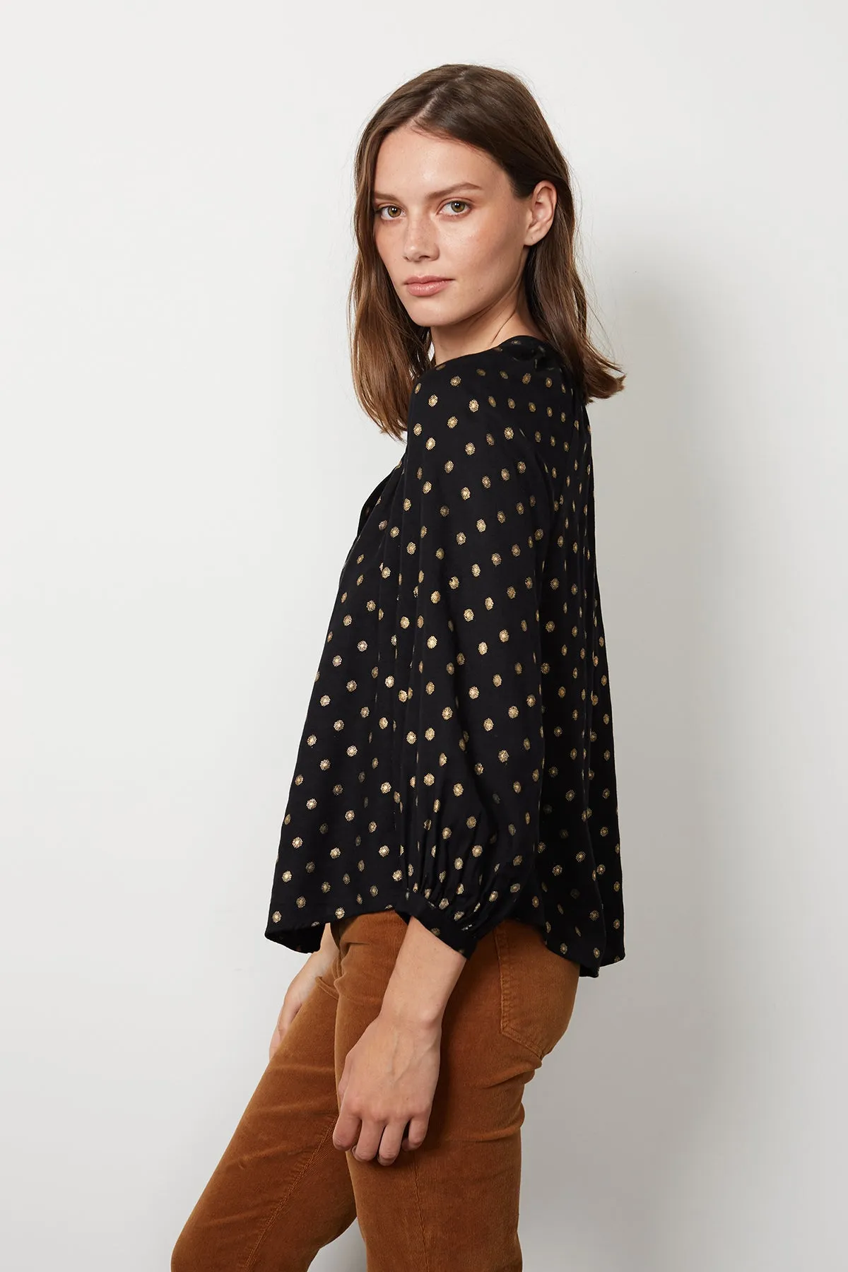 MAISEE PEASANT BLOUSE