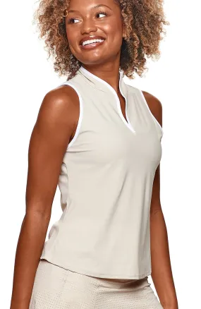 Mock Neck Tank Sabia
