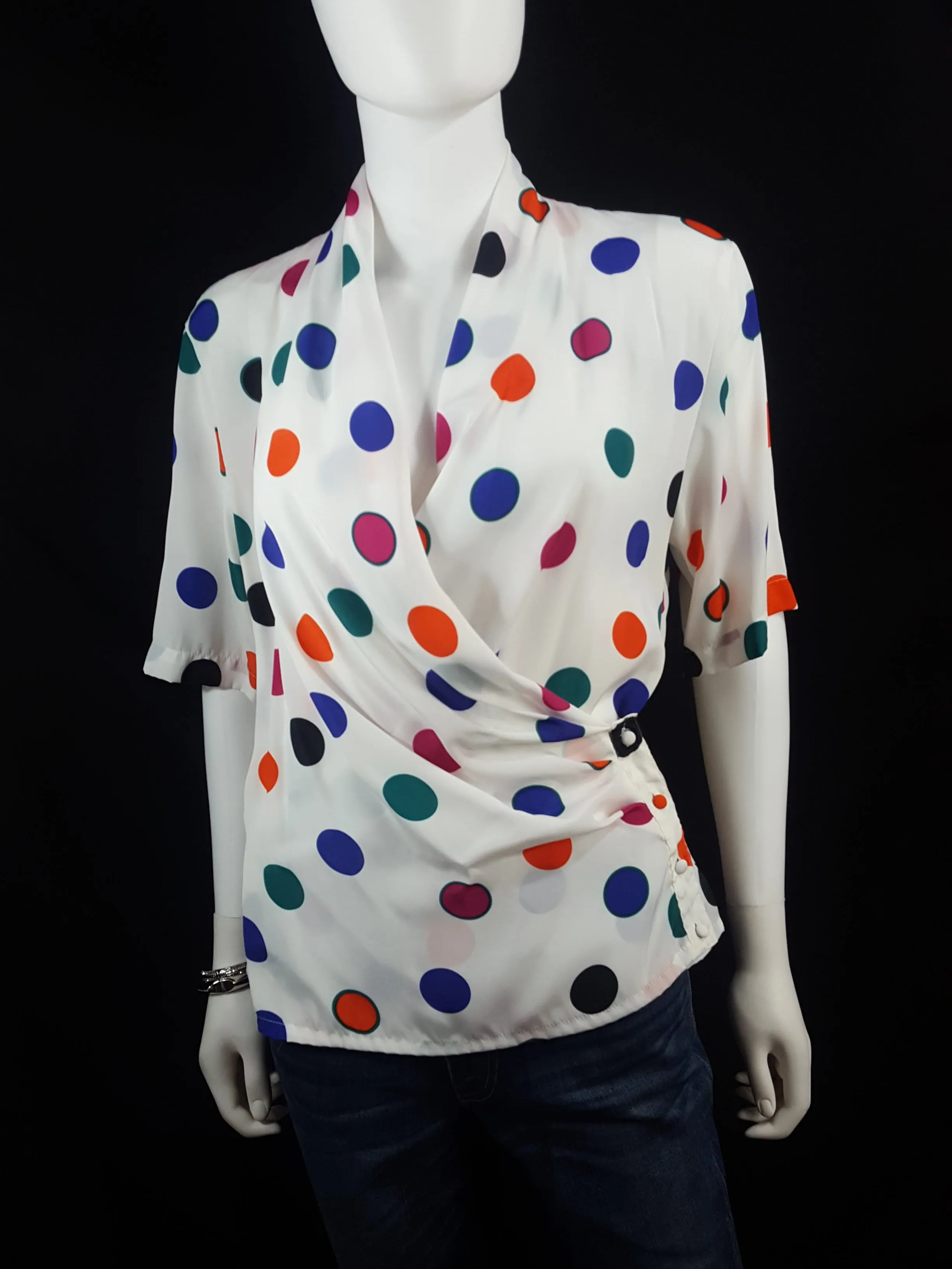 Nicola Polka Dot Blouse sz. M