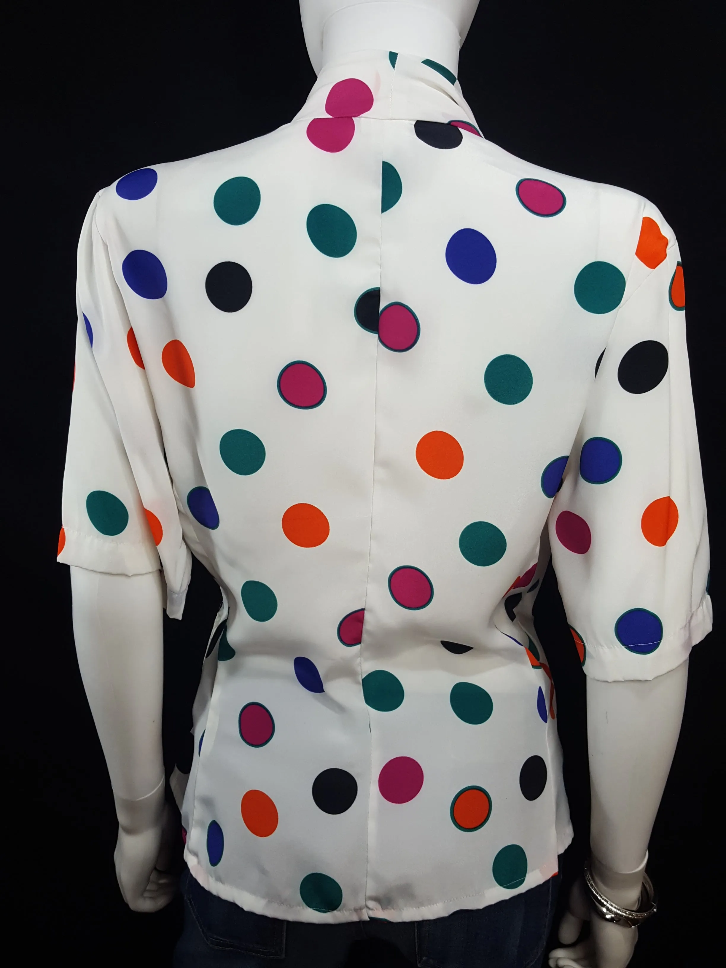Nicola Polka Dot Blouse sz. M