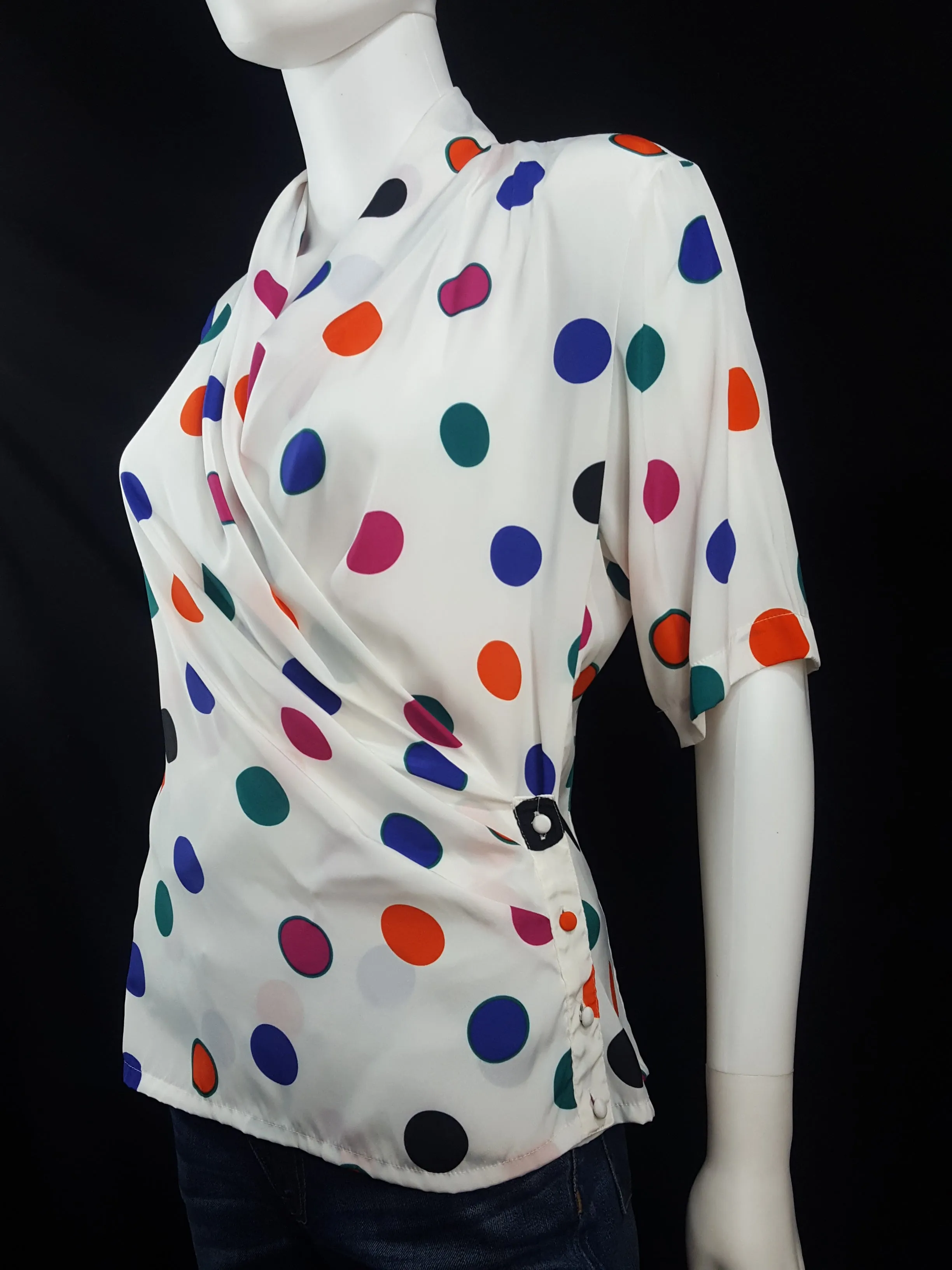 Nicola Polka Dot Blouse sz. M