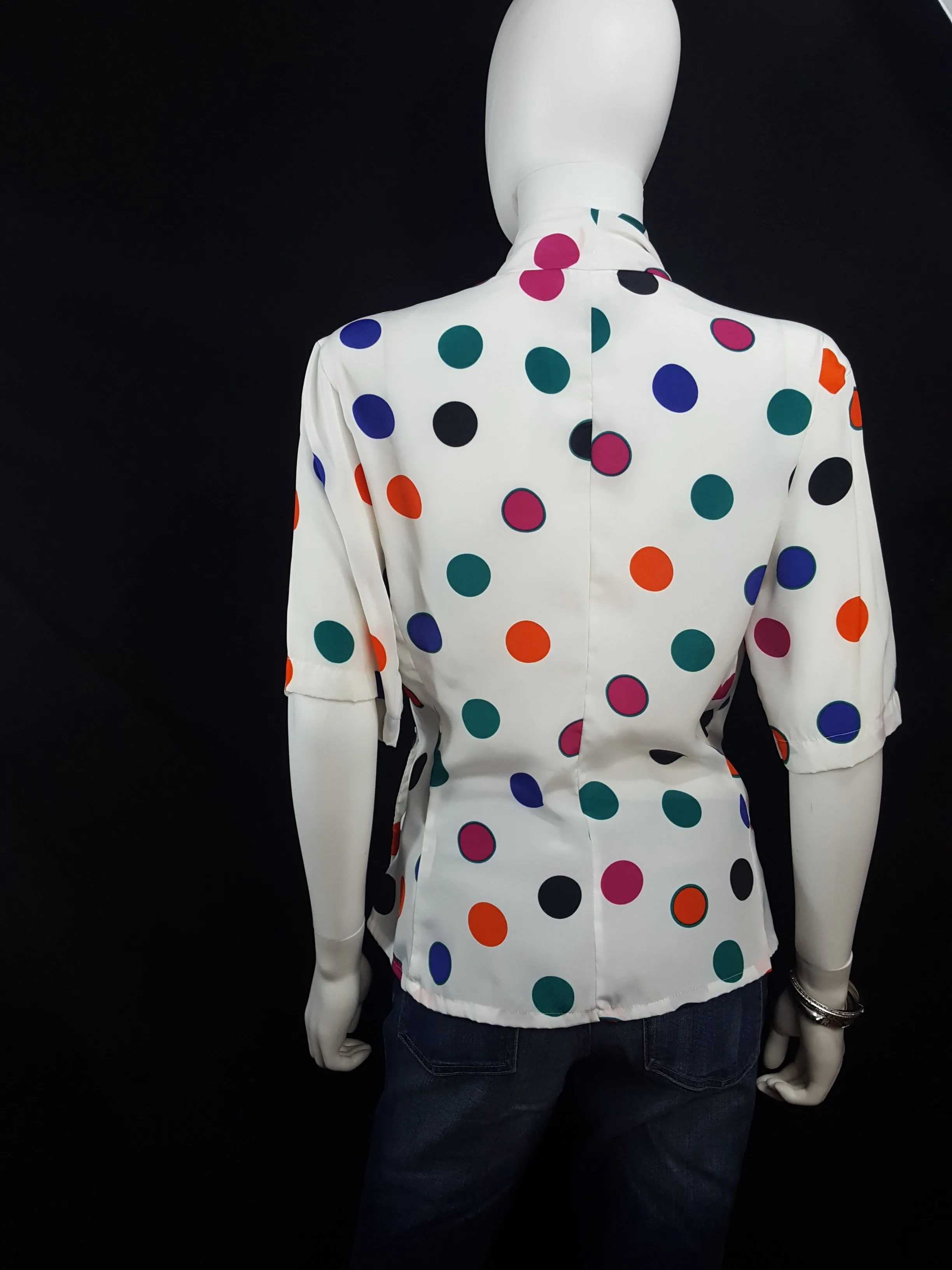Nicola Polka Dot Blouse sz. M
