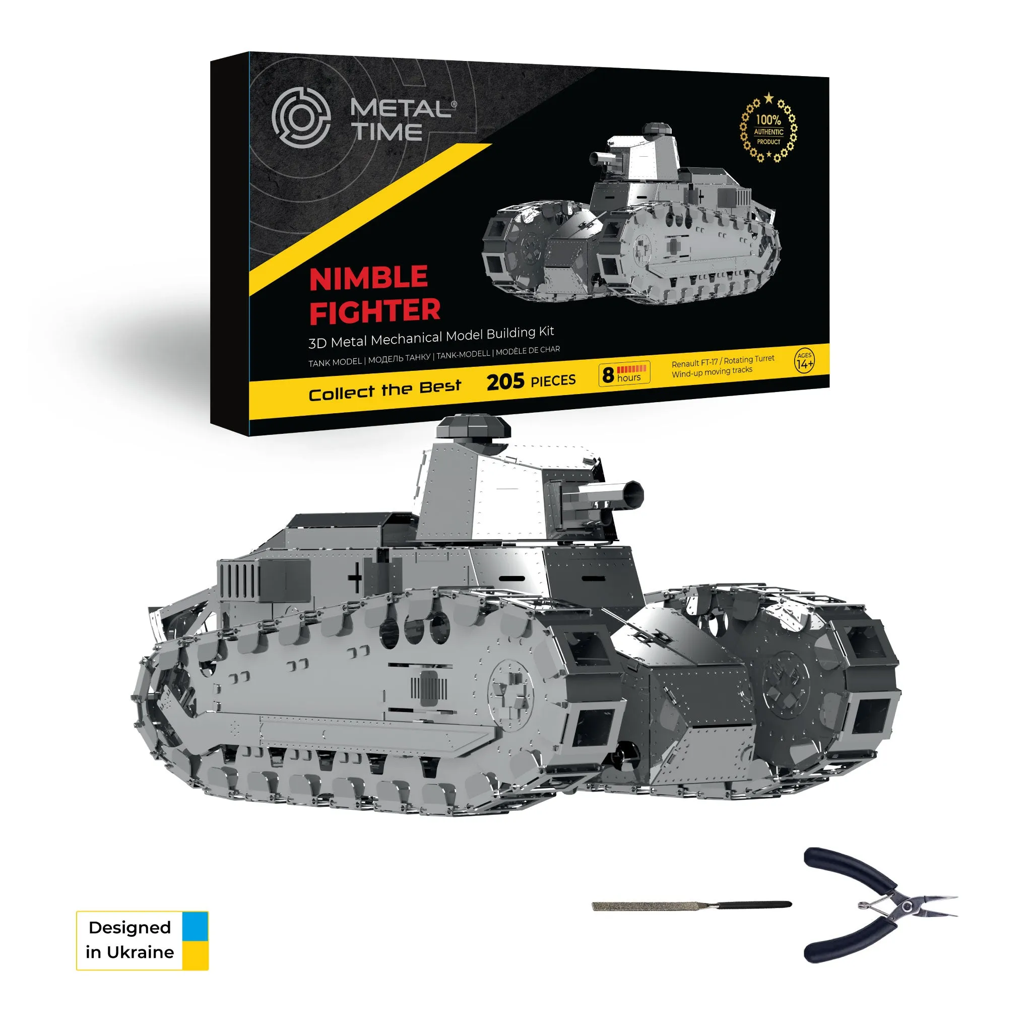 NIMBLE FIGHTER RENAULT FT-17 "Mosquito" TANK