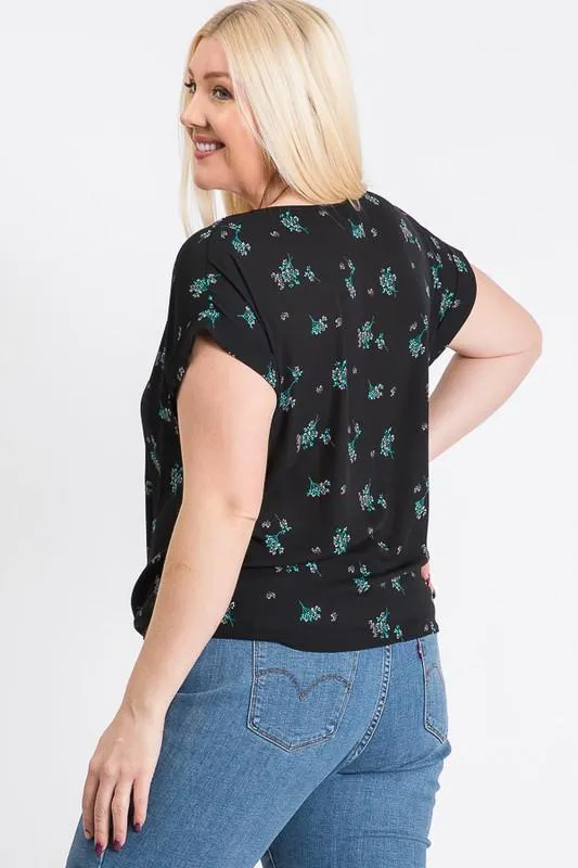 Off You Go Button-Down Tee